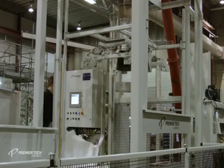 Station de remplissage de big-bag de granulés BG Premier Tech