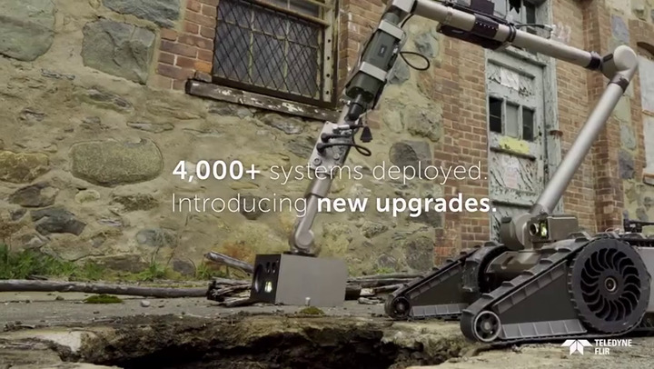 Robot d'inspection à chenilles PackBot® 525 FLIR SYSTEMS