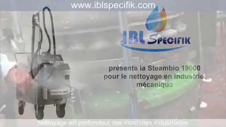 Nettoyeur Vapeur Industriel STEAMBIO 30000 - IBL Specifik